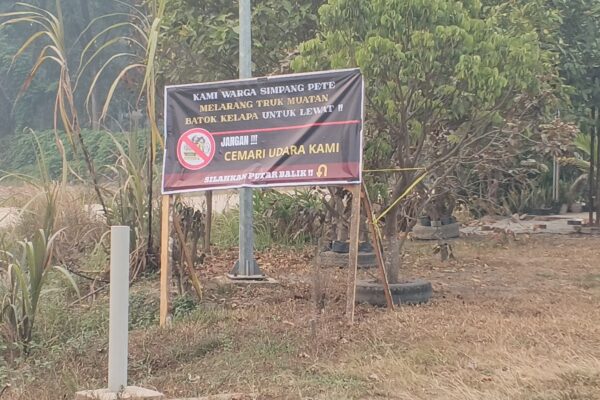 Warga Pangkalan Benteng Keluhkan Asap Karhutla dan Pembakaran Batok Kelapa, Kades Benarkan Aktivitas