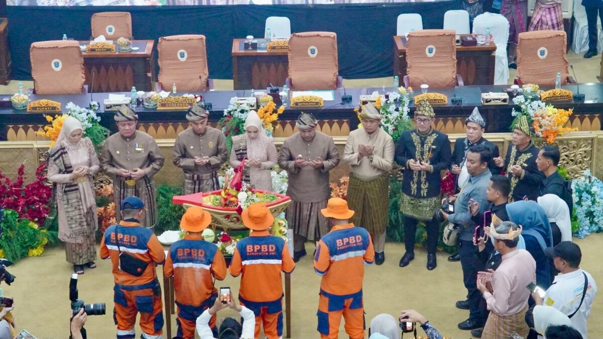 Bupati OKI Minta Maaf di HUT ke-81 OKI, Pemerintah Fokus Tangani Karhutla