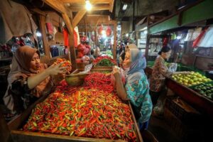 Harga Cabai di Palembang Tembus Rp85.000 per Kg
