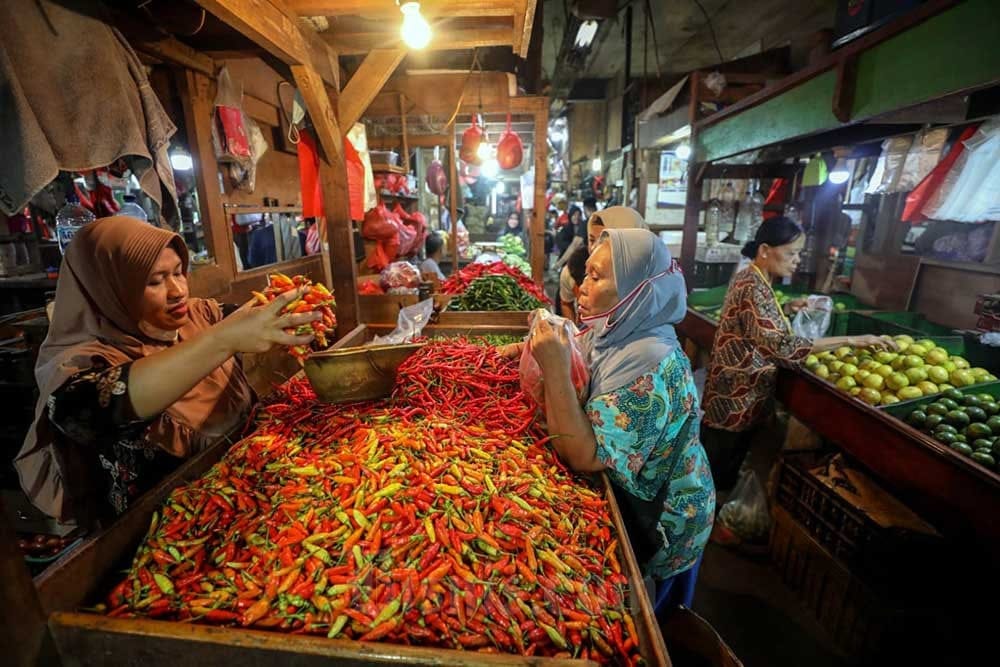 Harga Cabai di Palembang Tembus Rp85.000 per Kg