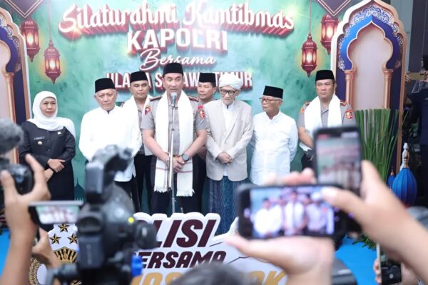 Kapolri Suyudi Bertemu Ulama Jatim, Minta Polri Tegakkan Hukum secara Adil
