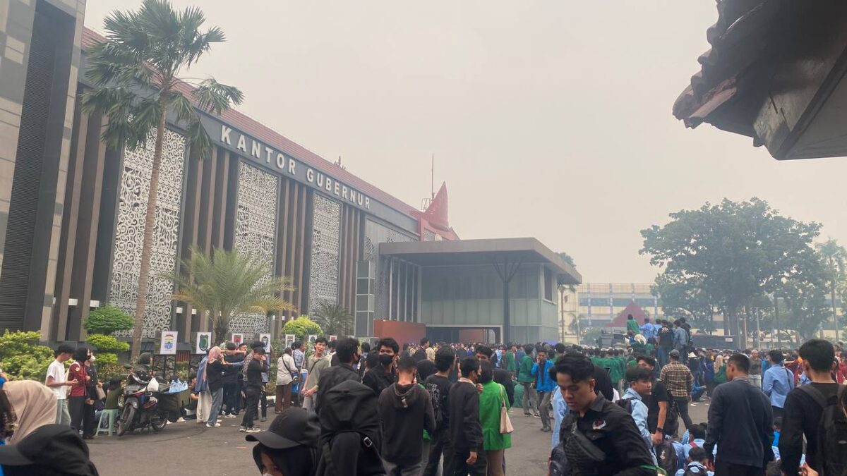 Ratusan Mahasiswa Di Palembang Desak Gubernur Sumsel Serius Tangani Karhutla