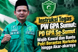 PW GPA Sumut Instruksikan Kader Kawal Pemberantasan Narkoba