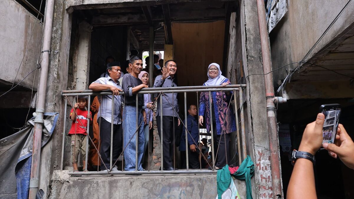 Dirjen PKP dan Wali Kota Palembang Tinjau Rusun Radial