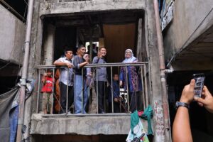 Dirjen PKP dan Wali Kota Palembang Tinjau Rusun Radial