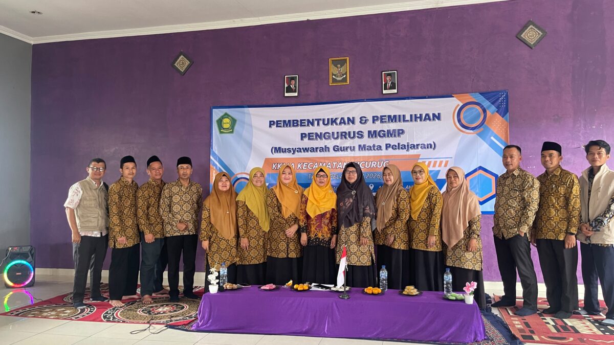 KKMA Cicurug Bentuk Pengurus MGMP, Perkuat Kompetensi Guru Madrasah