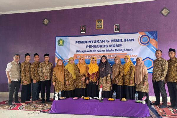 KKMA Cicurug Bentuk Pengurus MGMP, Perkuat Kompetensi Guru Madrasah